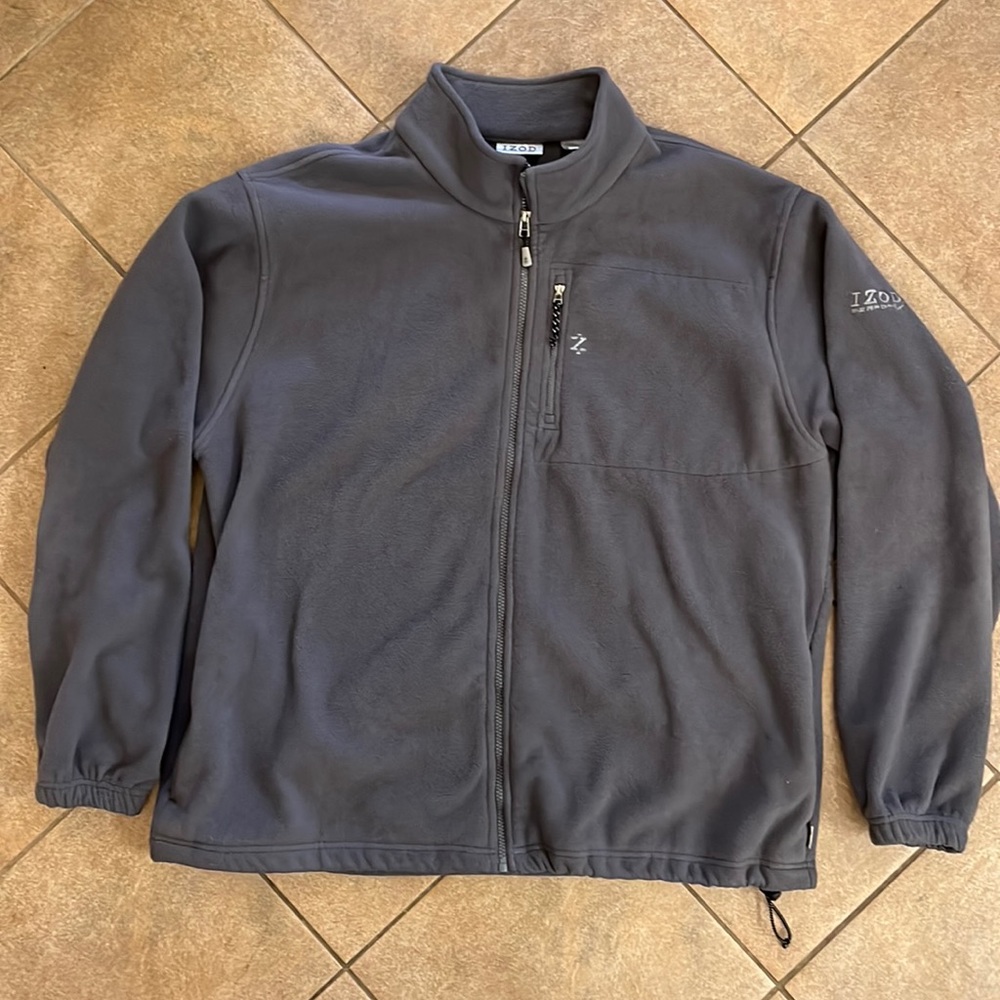 Izod Zippered Performance Fleece Size XXL